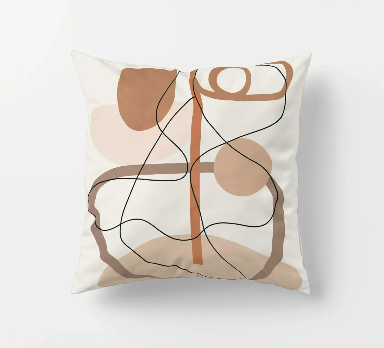 Abstract Line Movement I cuscino da cityart