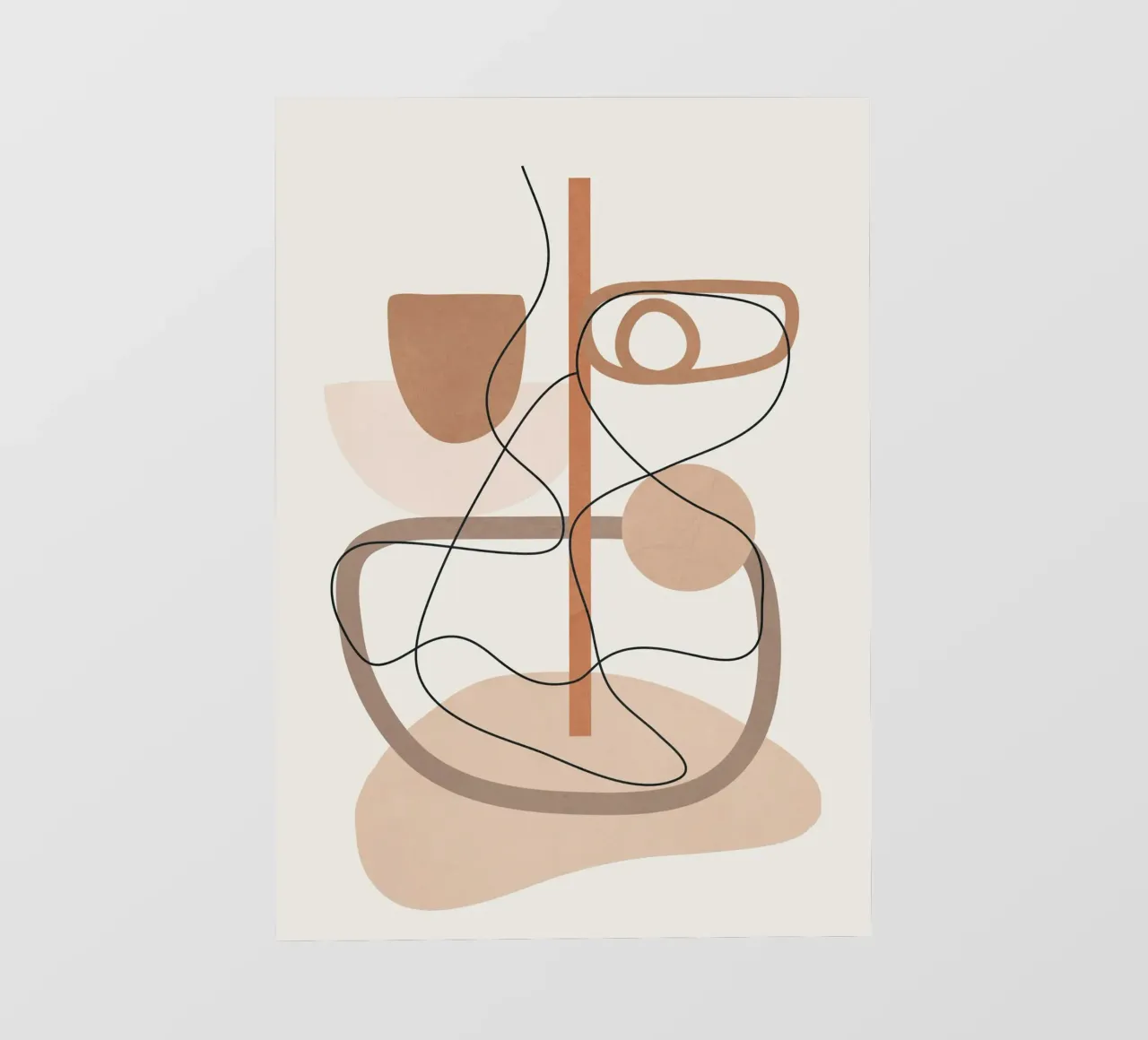 Abstract Line Movement I telo in pvc da cityart