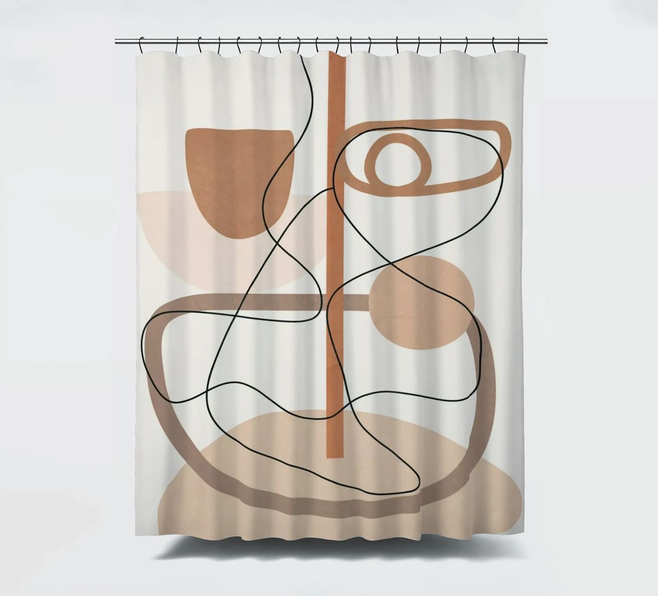 Abstract Line Movement I tenda da doccia da cityart