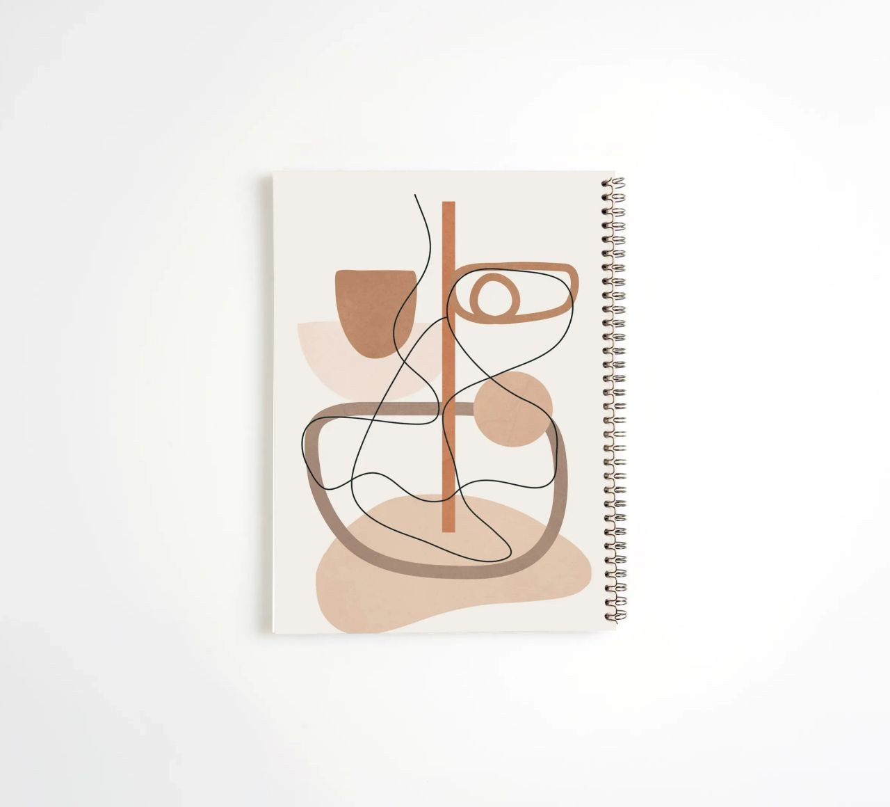 Abstract Line Movement I spiral notebook by cityart