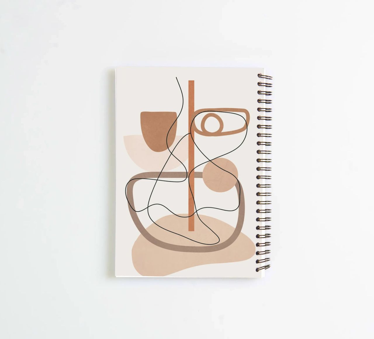 Abstract Line Movement I spiral notebook by cityart