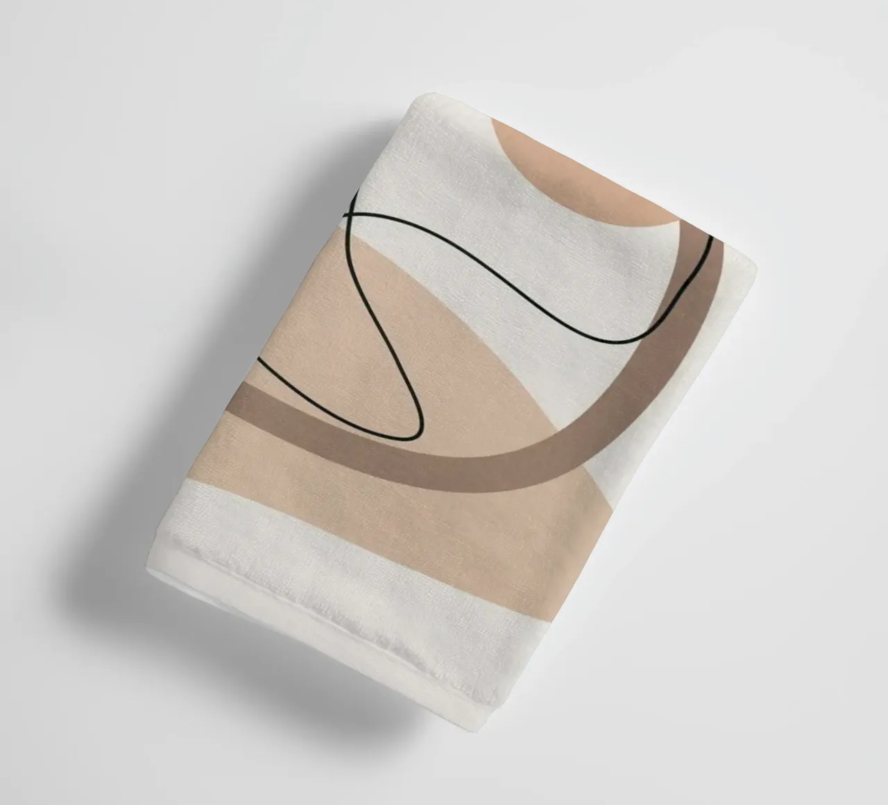 Abstract Line Movement I asciugamano da bagno da cityart