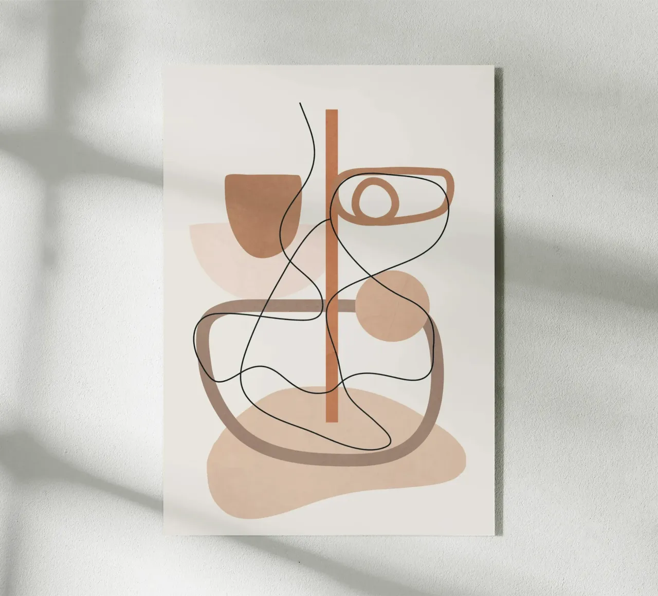 Abstract Line Movement I plexiglass da cityart