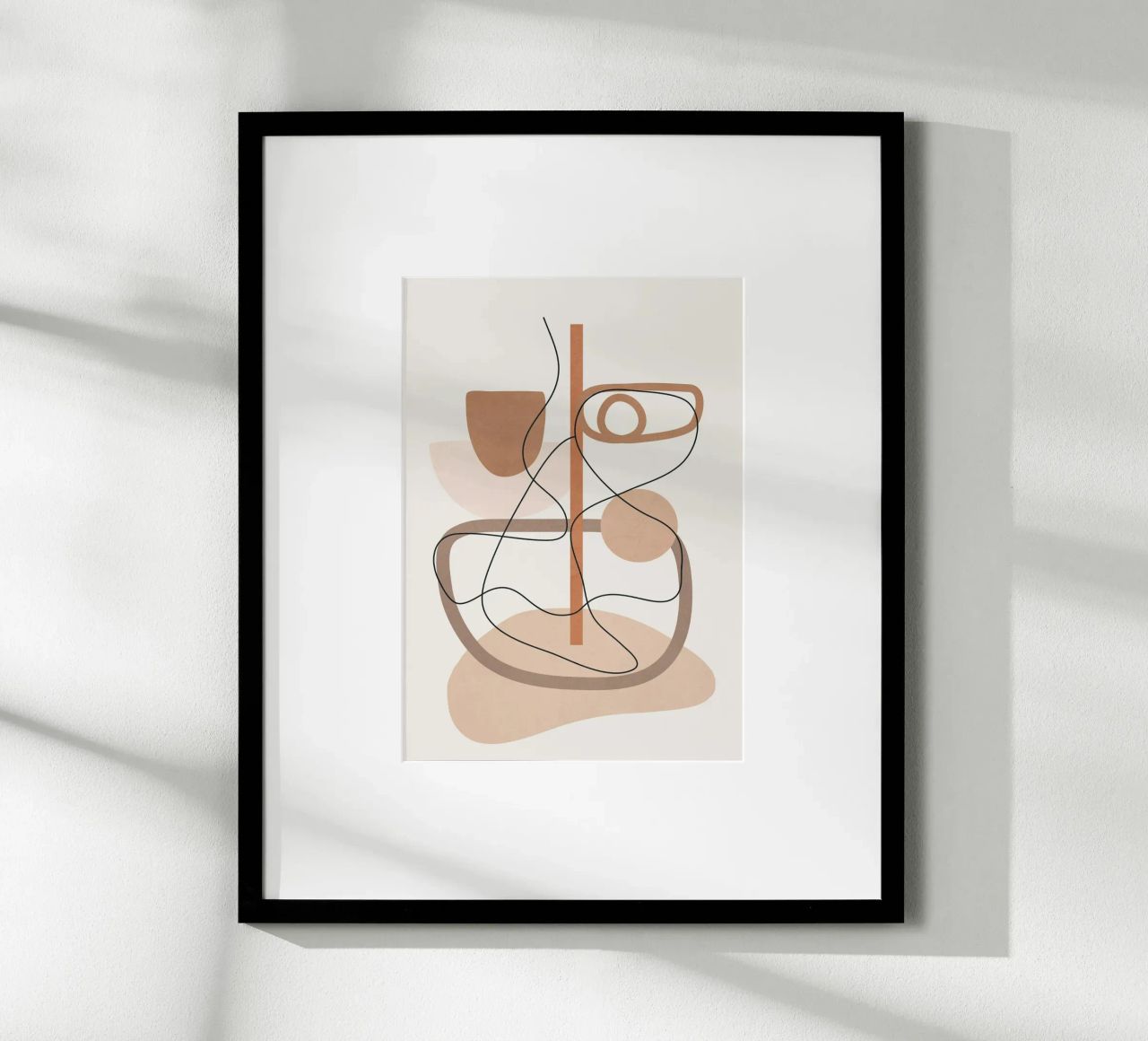 Abstract Line Movement I poster by cityart
