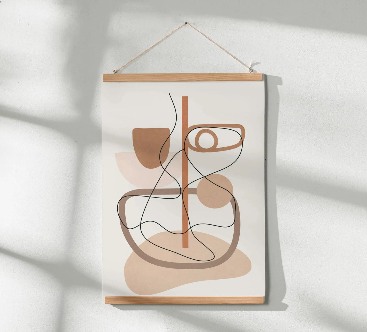 Abstract Line Movement I poster by cityart