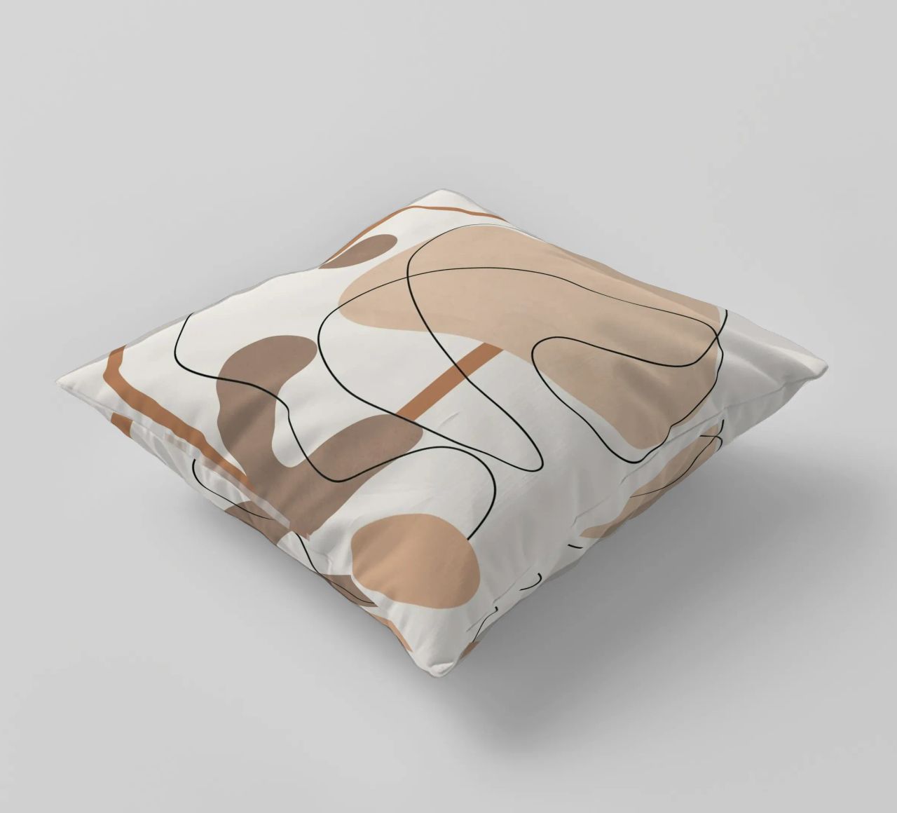 Abstract Line Movement II cuscino da cityart