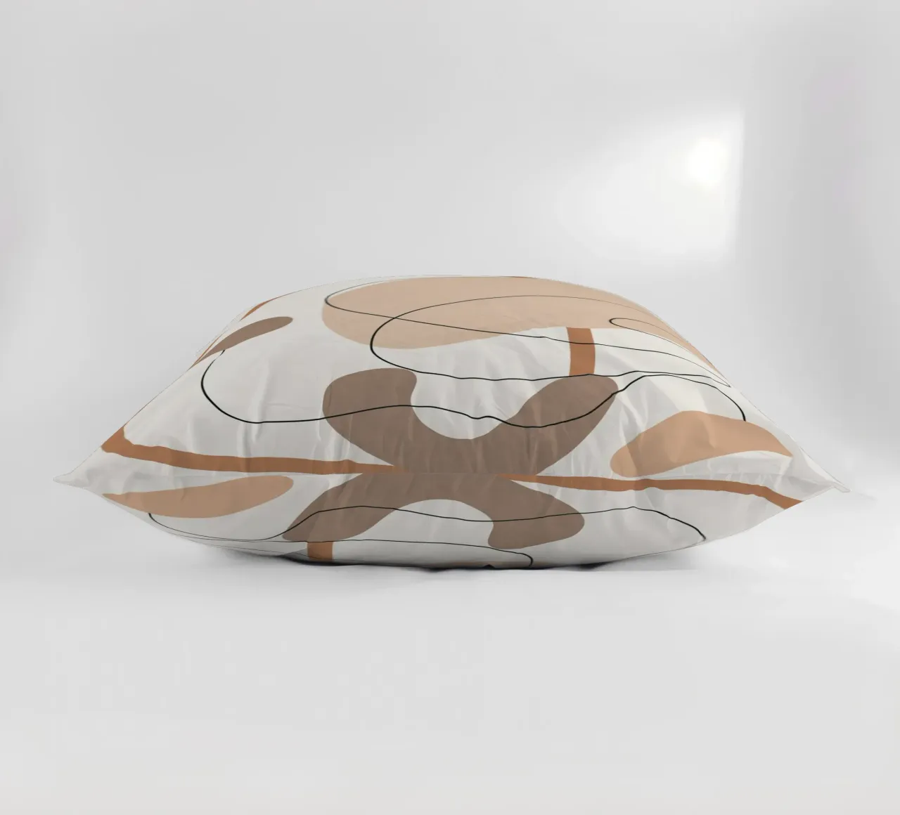 Abstract Line Movement II Kissen von cityart