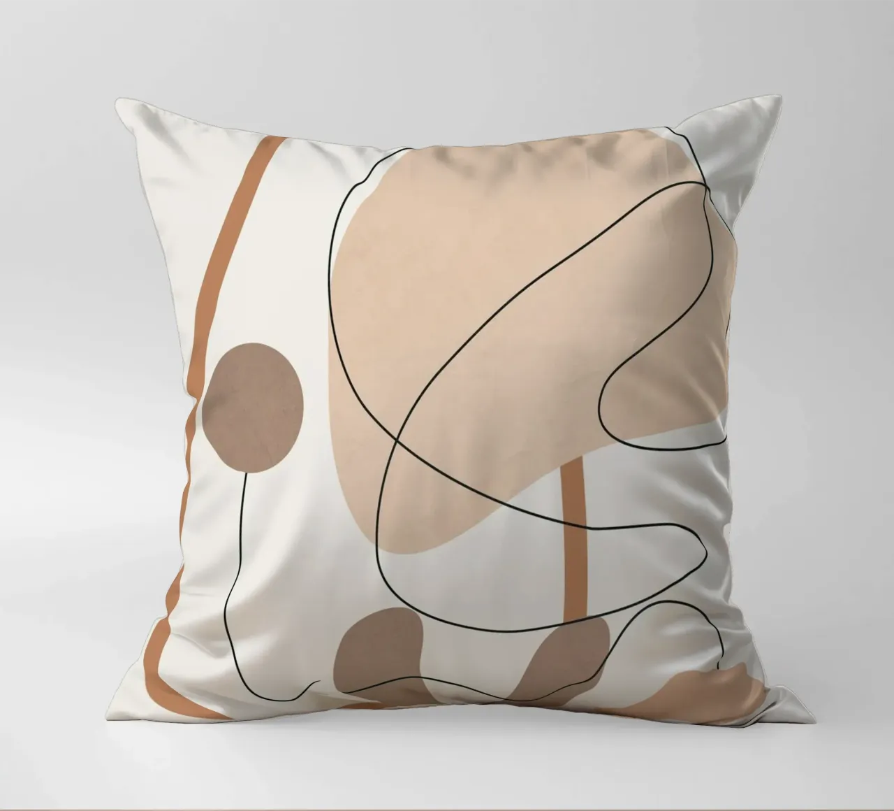 Abstract Line Movement II Kissen von cityart