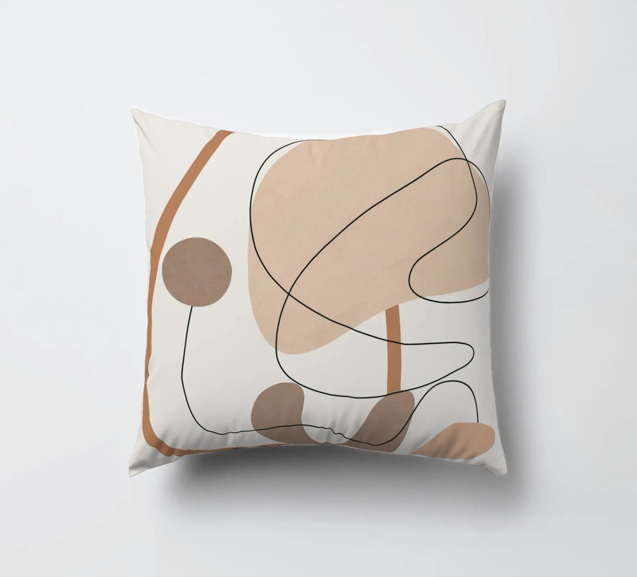 Abstract Line Movement II cuscino da cityart