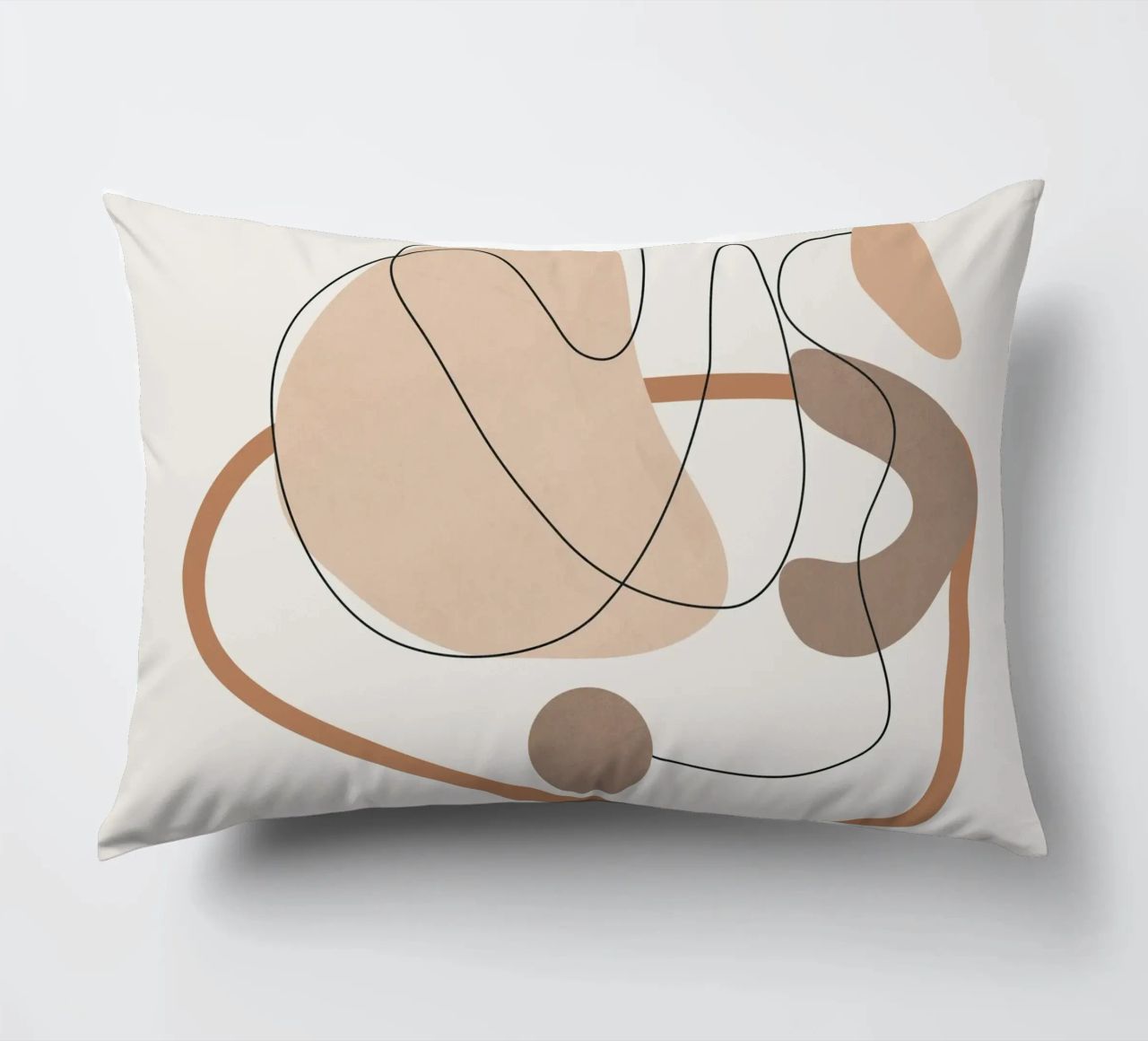 Abstract Line Movement II cuscino da cityart
