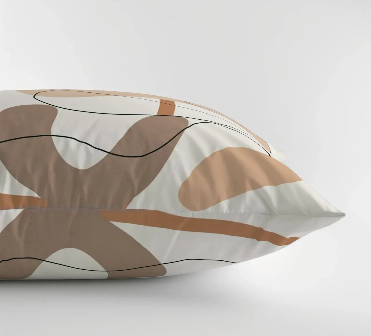 Abstract Line Movement II Kissen von cityart