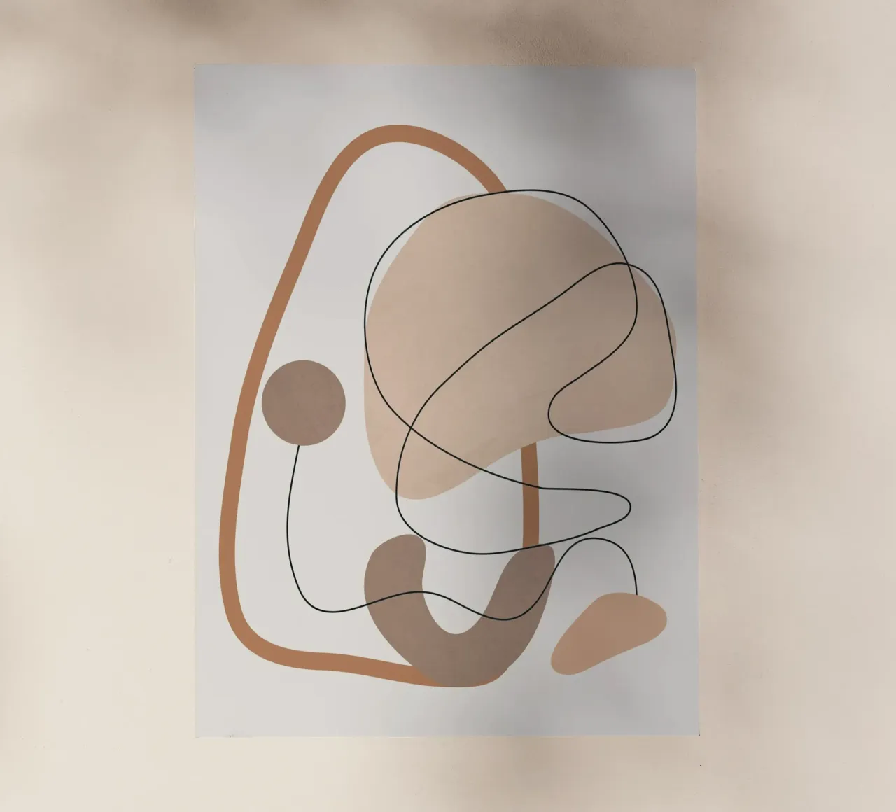 Abstract Line Movement II pellicola backlit da cityart