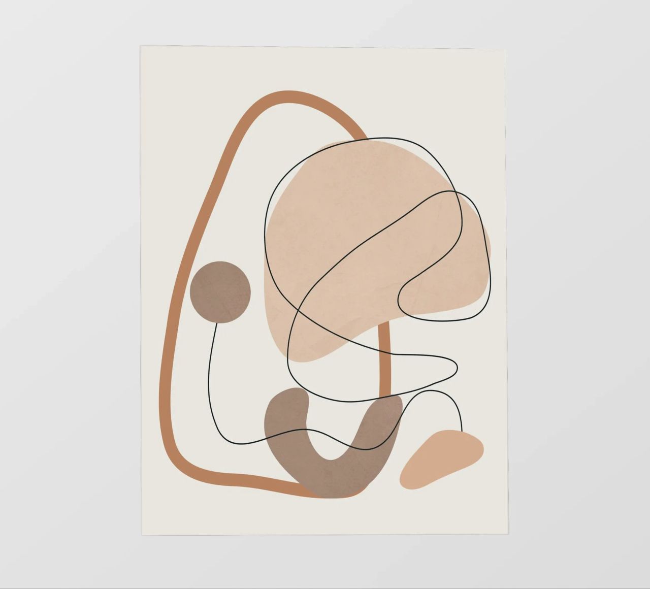 Abstract Line Movement II telo in pvc da cityart