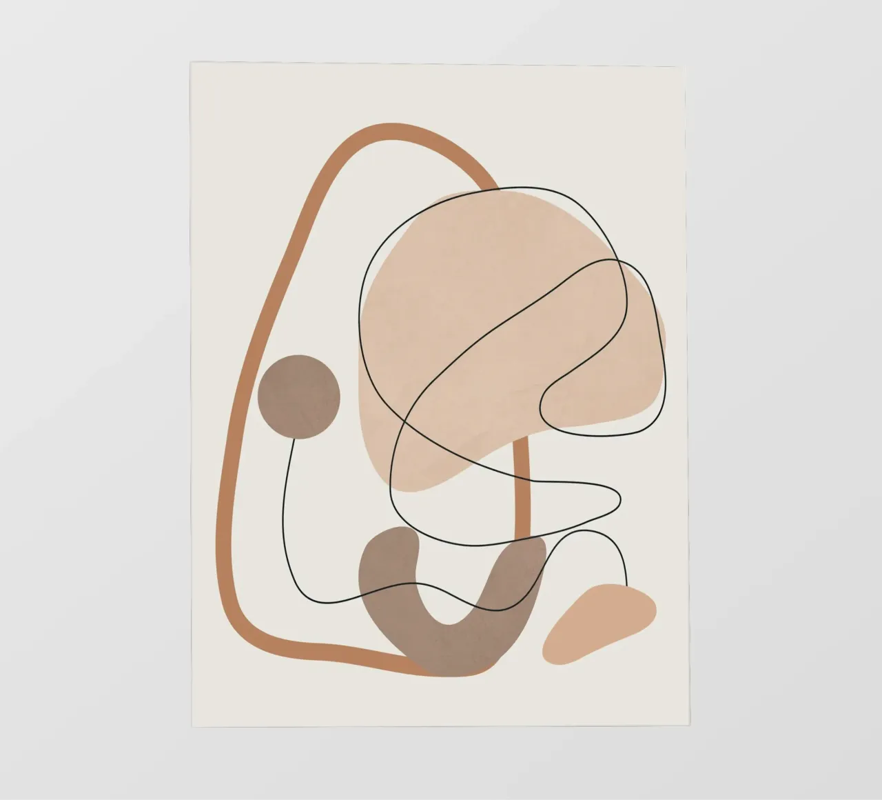 Abstract Line Movement II telo in pvc da cityart