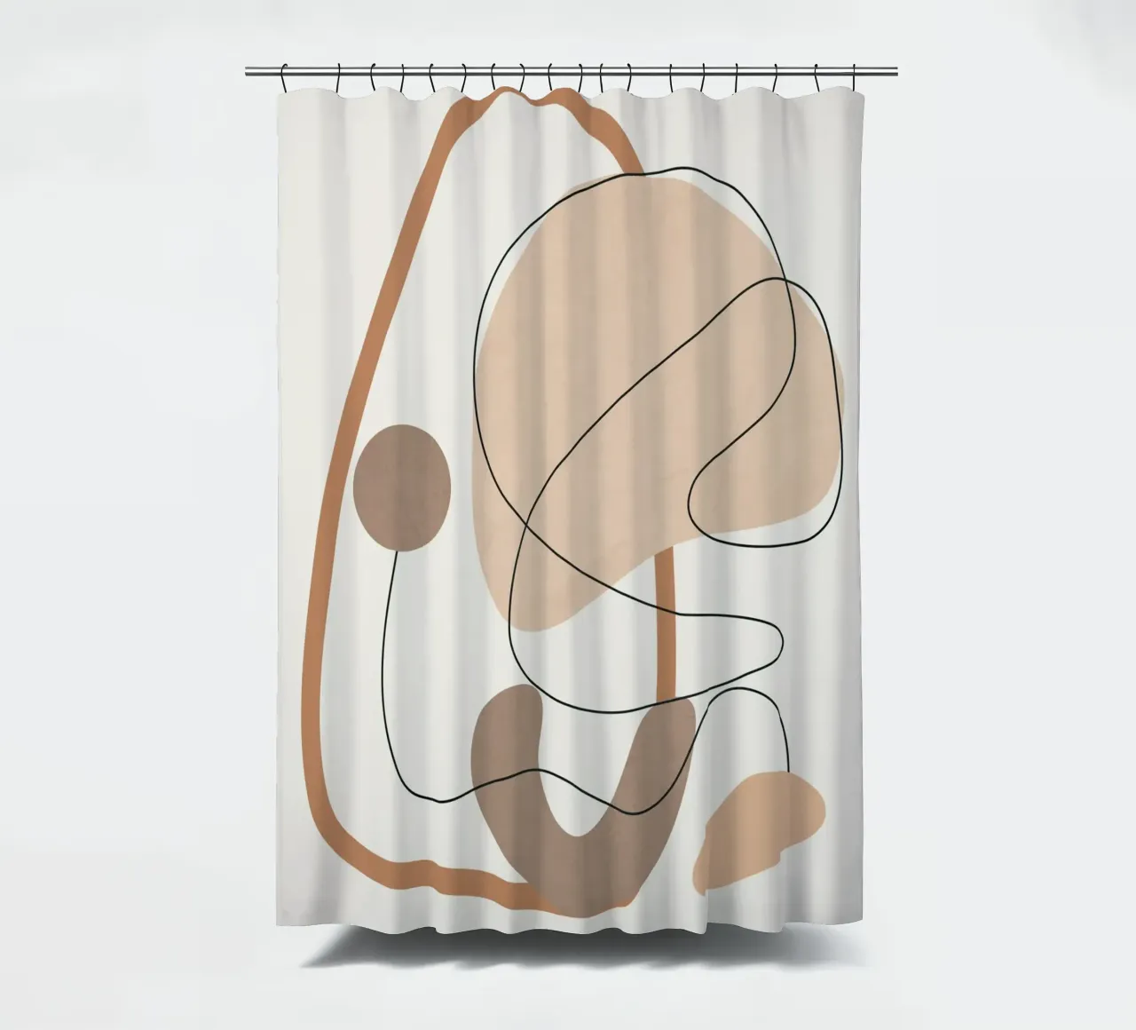 Abstract Line Movement II tenda da doccia da cityart