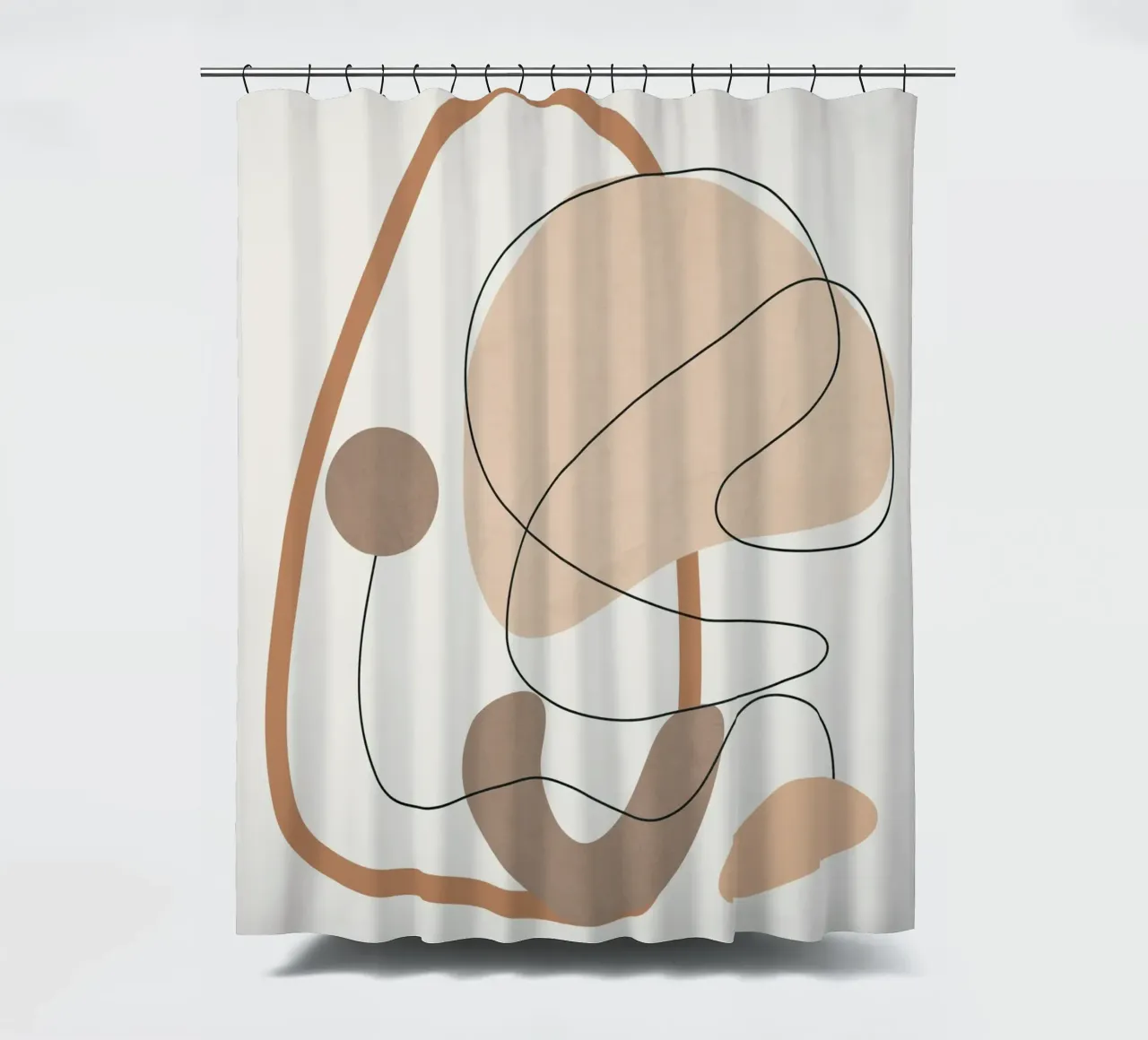 Abstract Line Movement II tenda da doccia da cityart