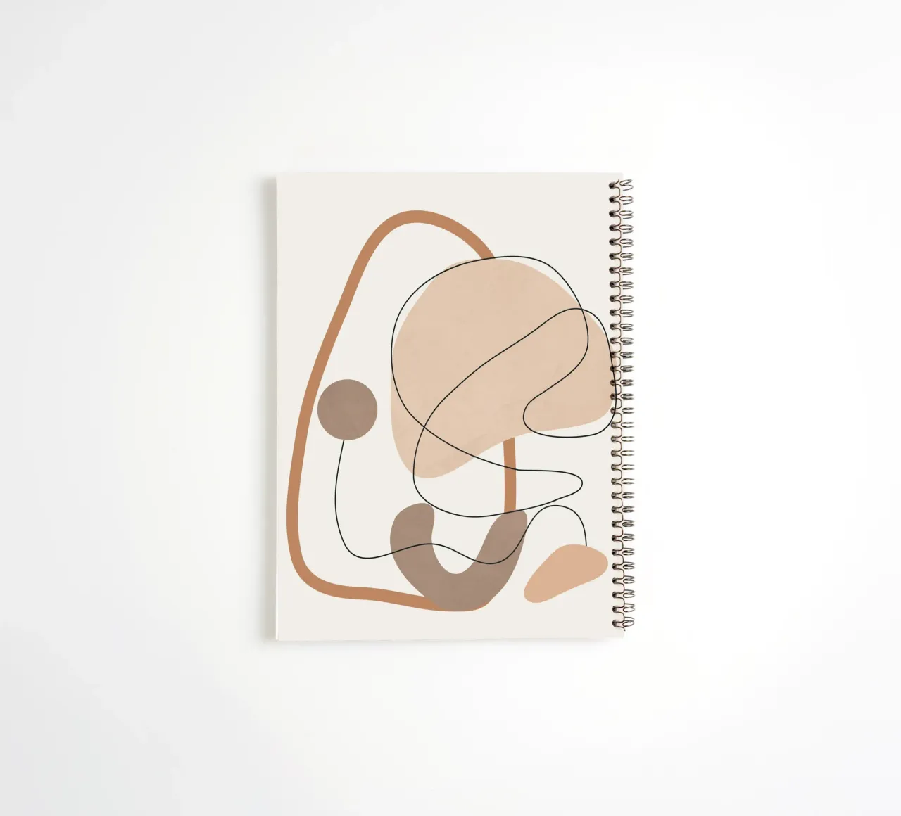 Abstract Line Movement II diario ad anelli da cityart