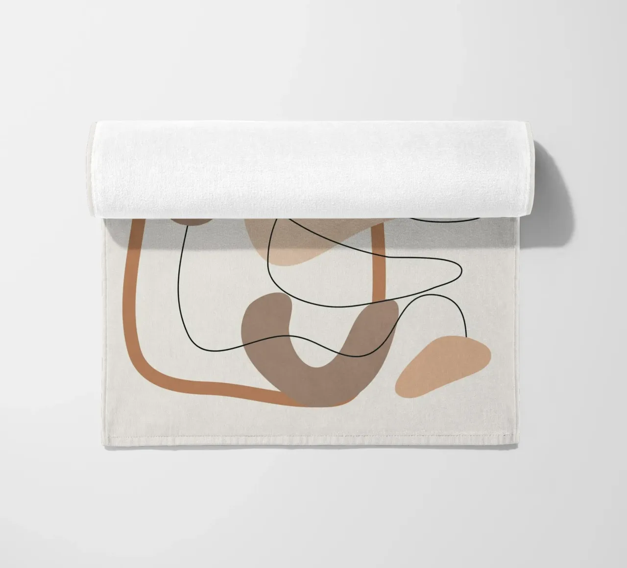 Abstract Line Movement II telo mare da cityart