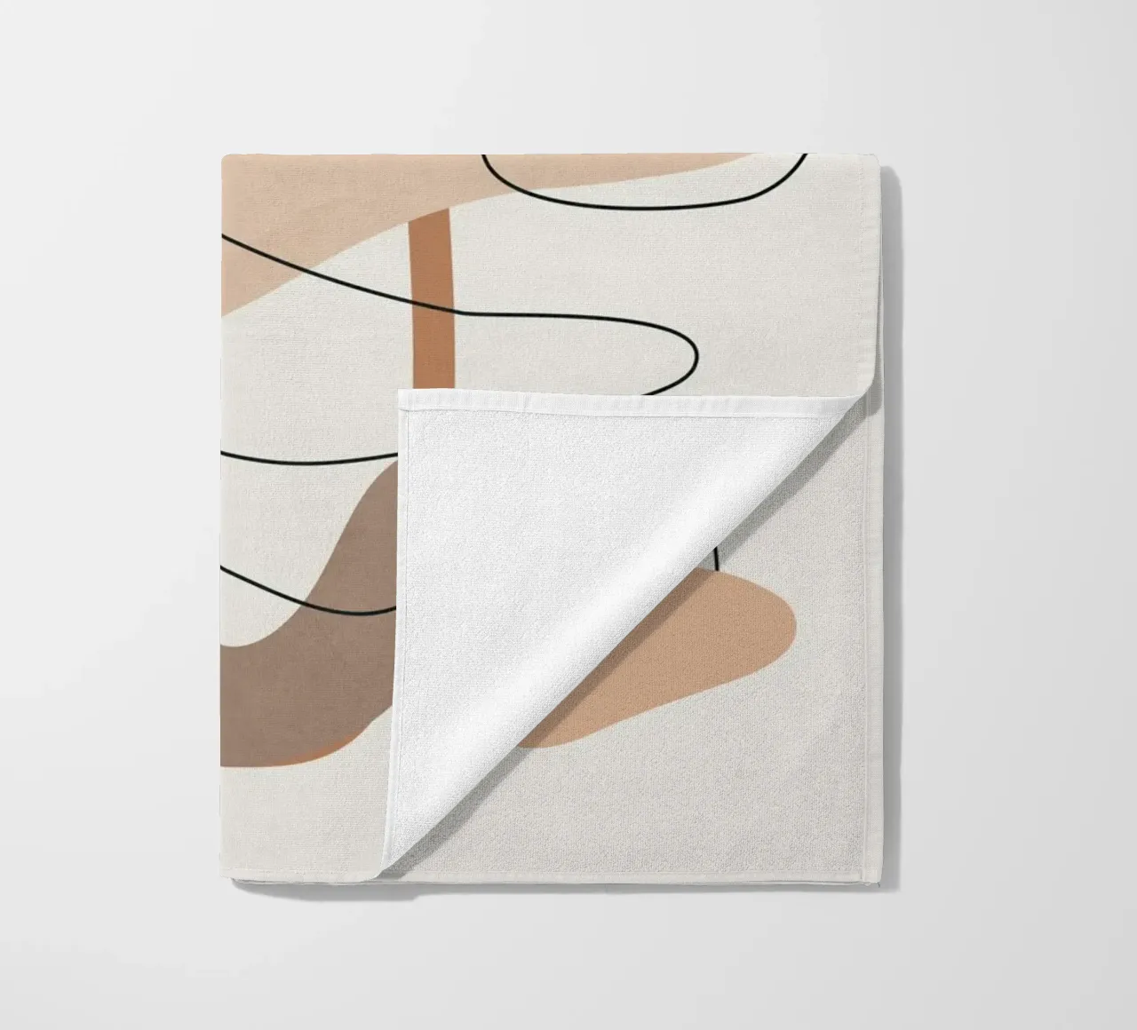 Abstract Line Movement II telo mare da cityart