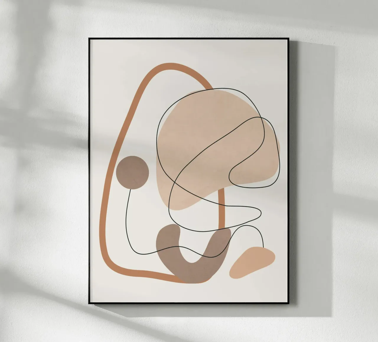 Abstract Line Movement II Acryl-Glas von cityart
