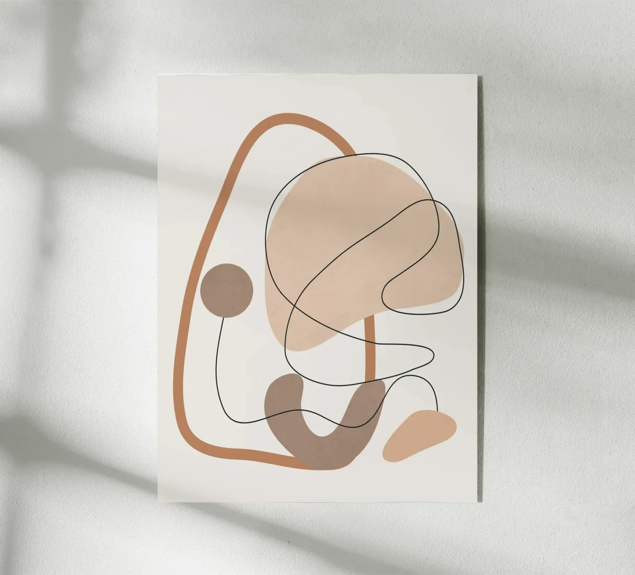 Abstract Line Movement II plexiglass da cityart