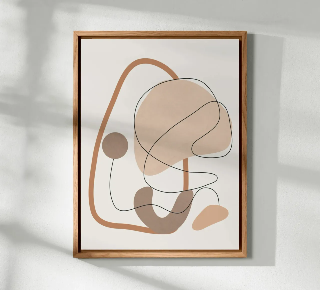 Abstract Line Movement II aluminio dibond de cityart