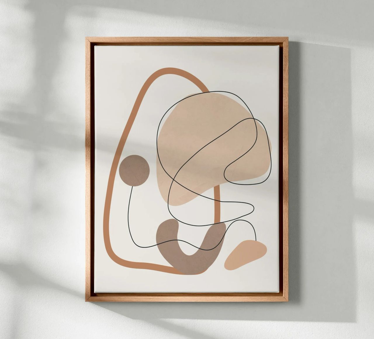 Abstract Line Movement II tela da cityart