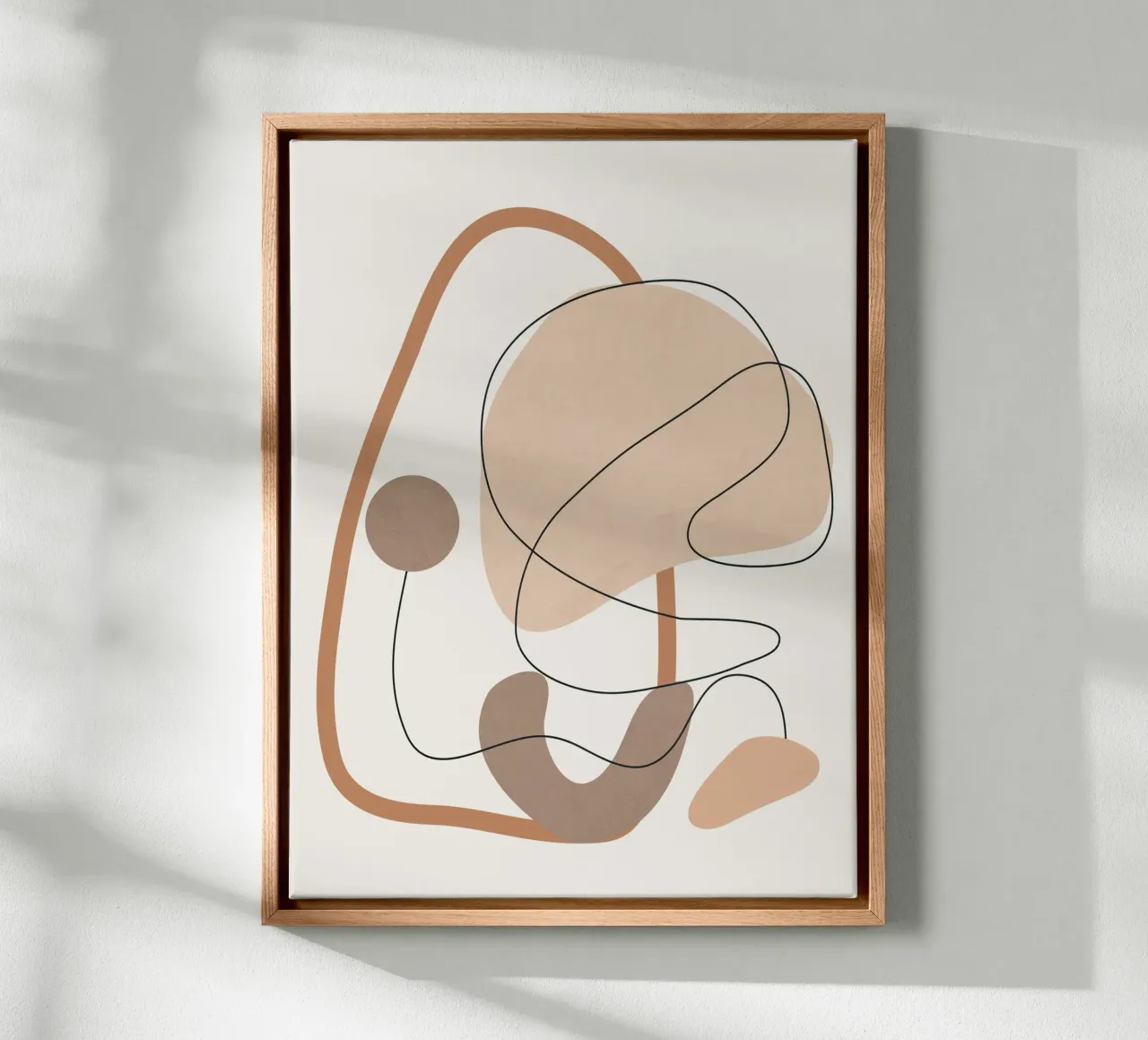 Abstract Line Movement II tela da cityart