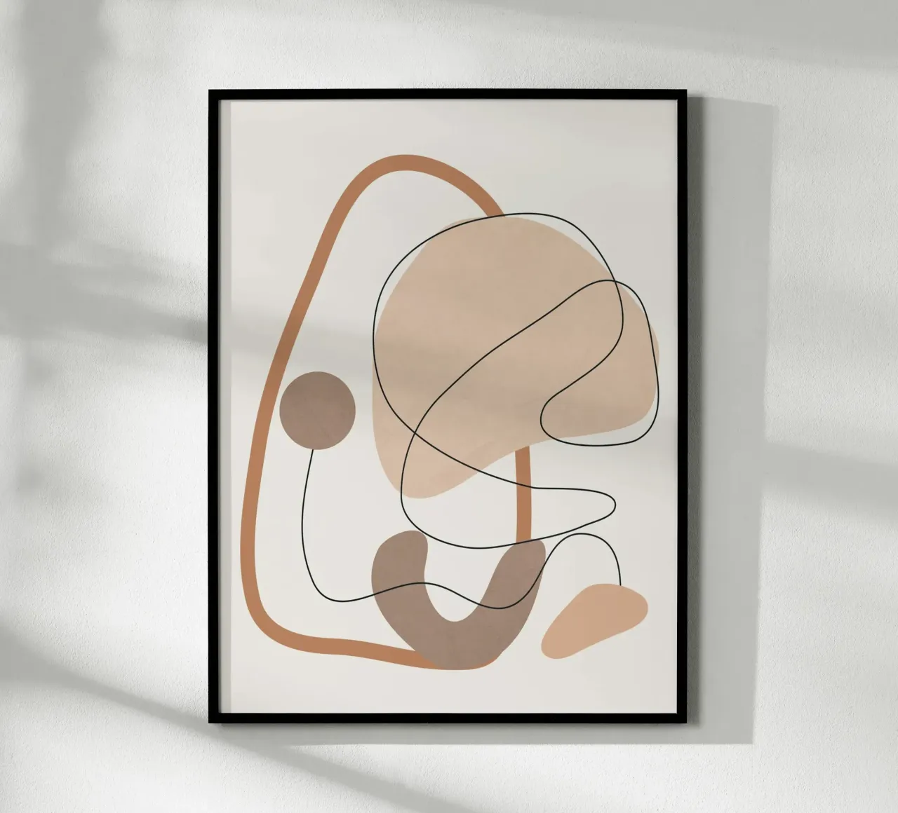 Abstract Line Movement II carta hahnemühle da cityart