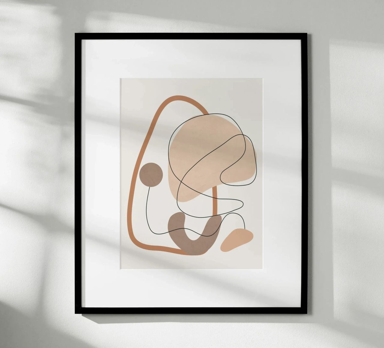 Abstract Line Movement II poster da cityart