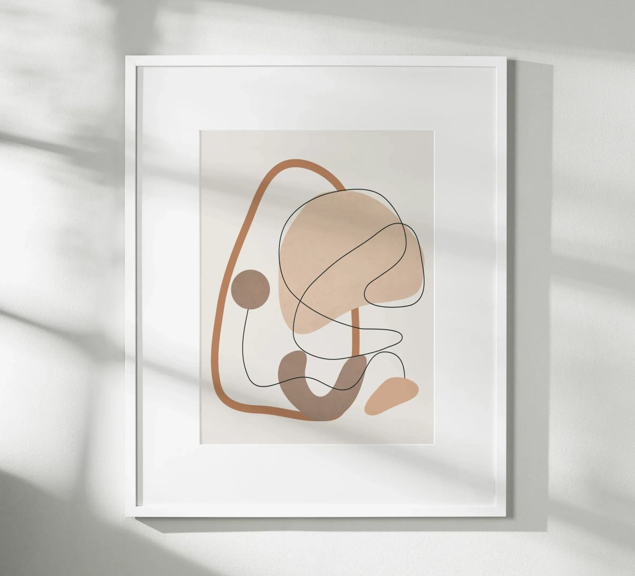 Abstract Line Movement II poster da cityart