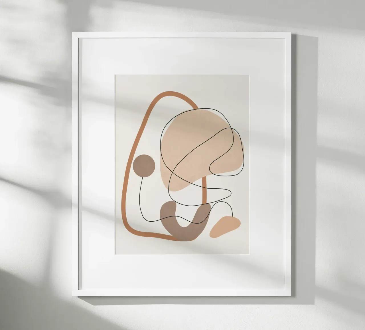 Abstract Line Movement II poster de cityart