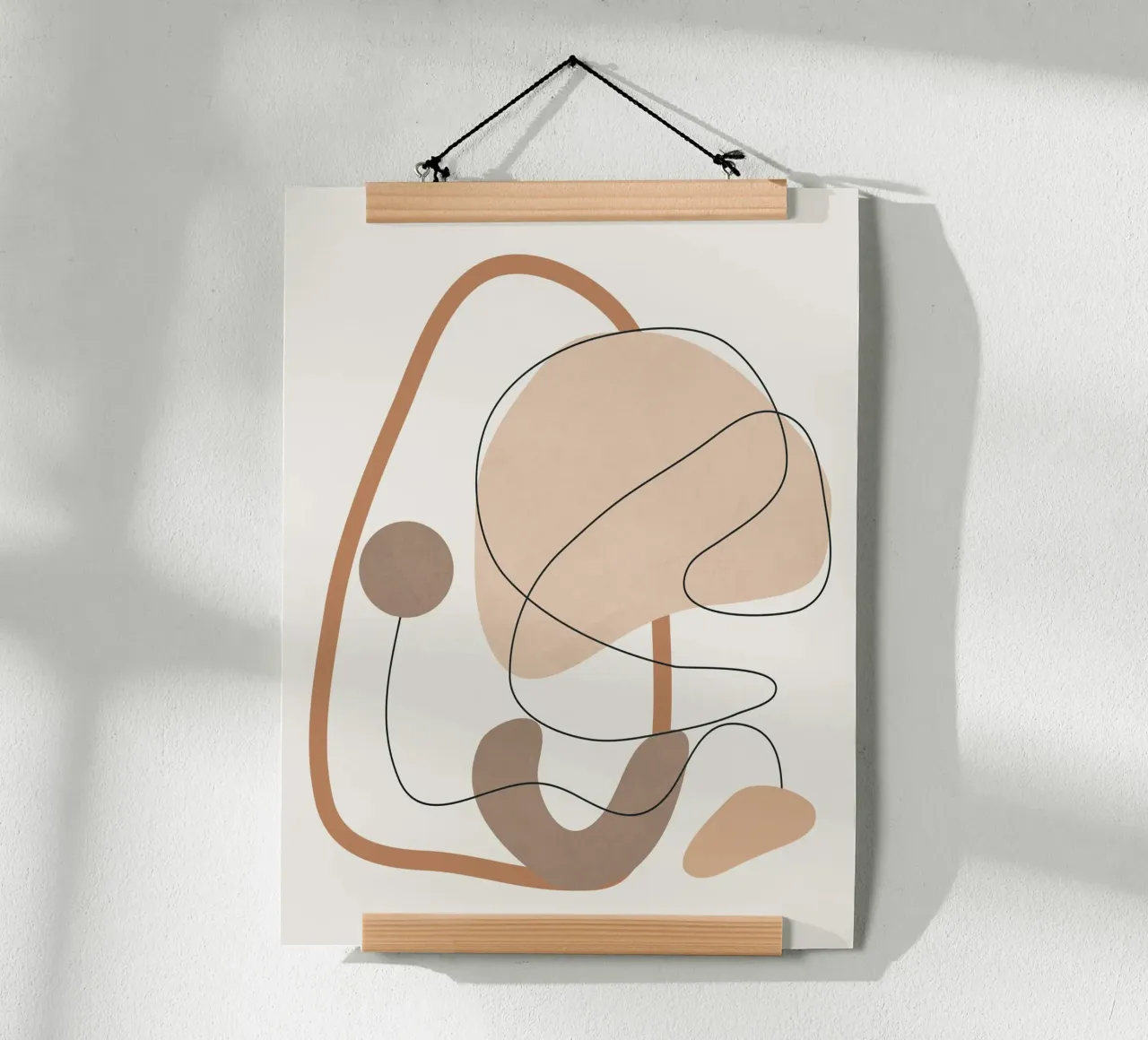 Abstract Line Movement II poster de cityart