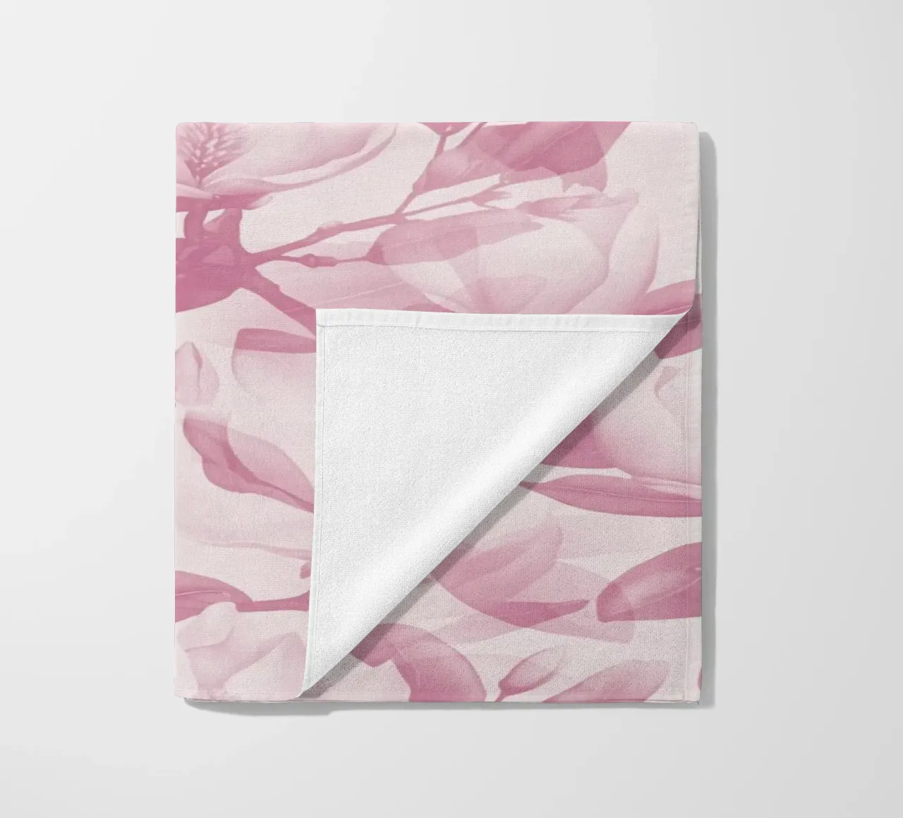 Magnolia rosa tenue telo mare da SilverPegasus