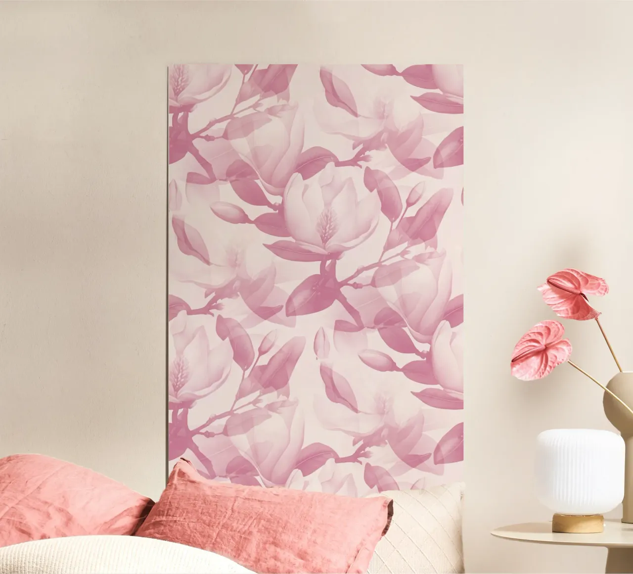 Magnolie Gedecktes Rosa Hahnemühle von SilverPegasus