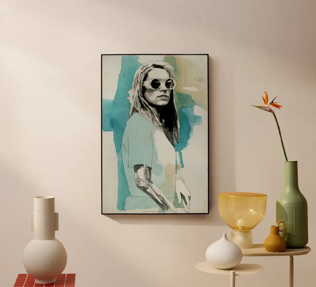 Kim Gordon plexiglass da David Diehl