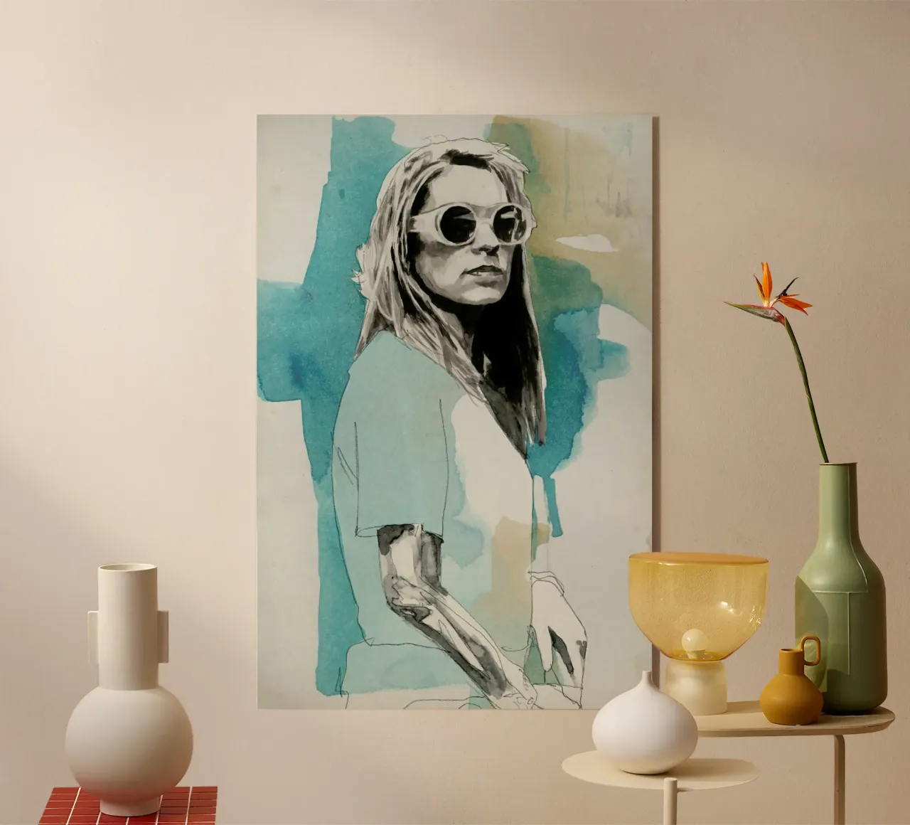 Kim Gordon plexiglass da David Diehl