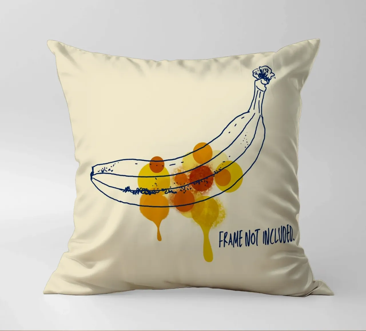 Banana cuscino da Indigo Rain