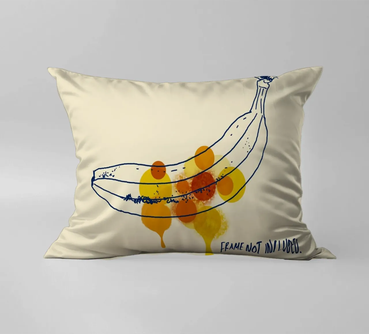 Banana cuscino da Indigo Rain