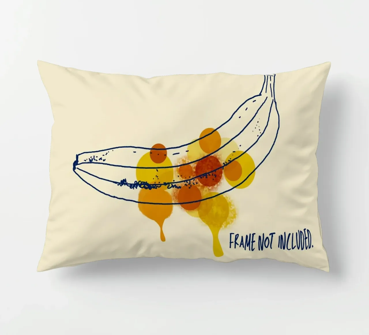 Banana cuscino da Indigo Rain