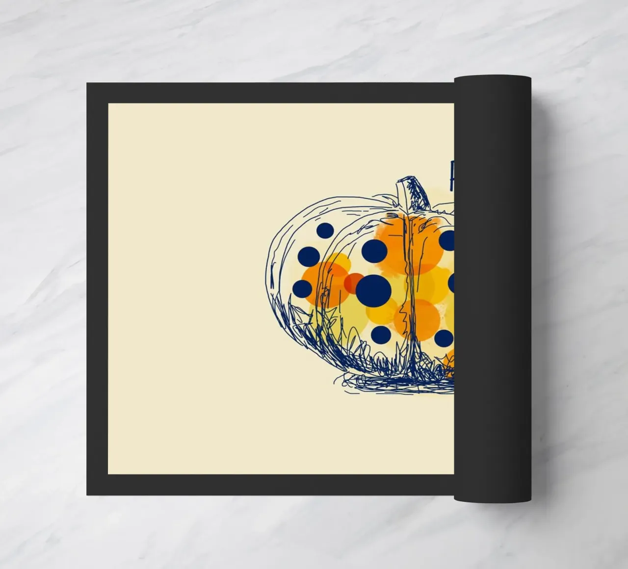 Polka-Dot Pumpkin zerbino da Indigo Rain