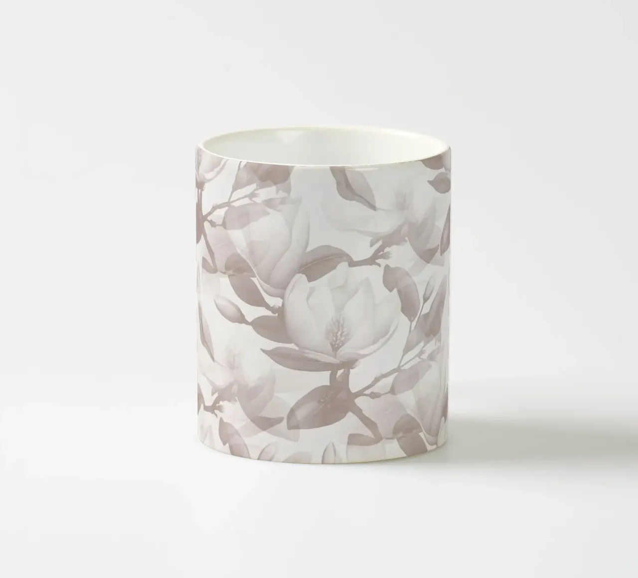 Magnolia Grigio caldo tazza in ceramica da SilverPegasus