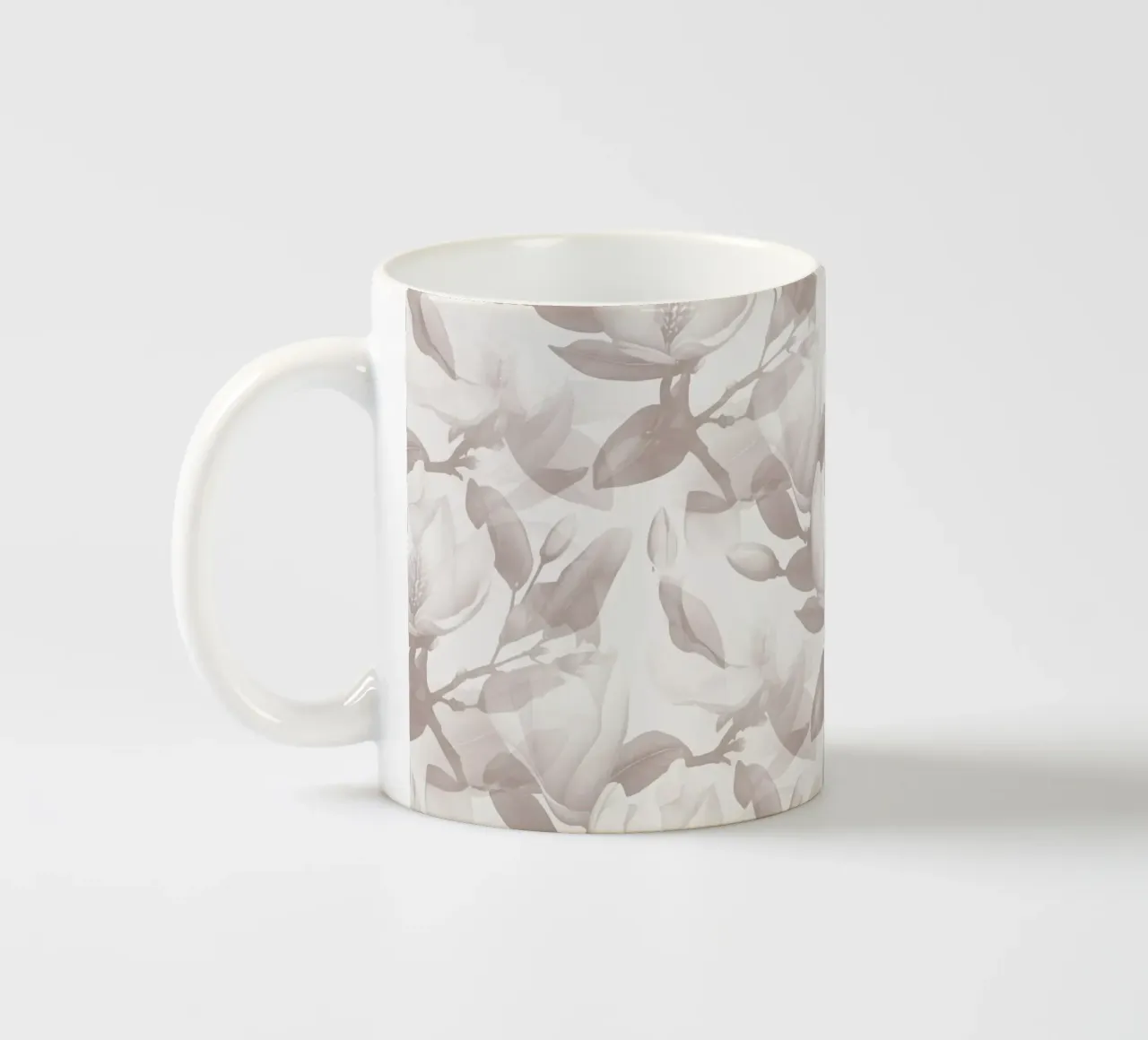 Magnolia Grigio caldo tazza in ceramica da SilverPegasus