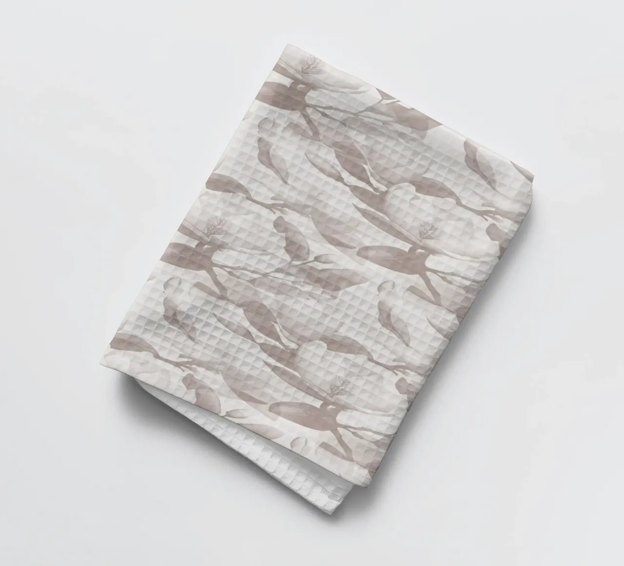 Magnolia Gris chaud torchon de SilverPegasus