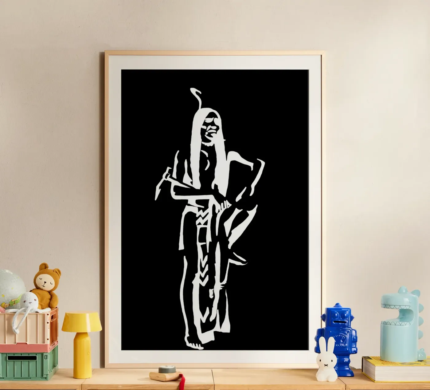 Native american poster by Massimo Frascogna