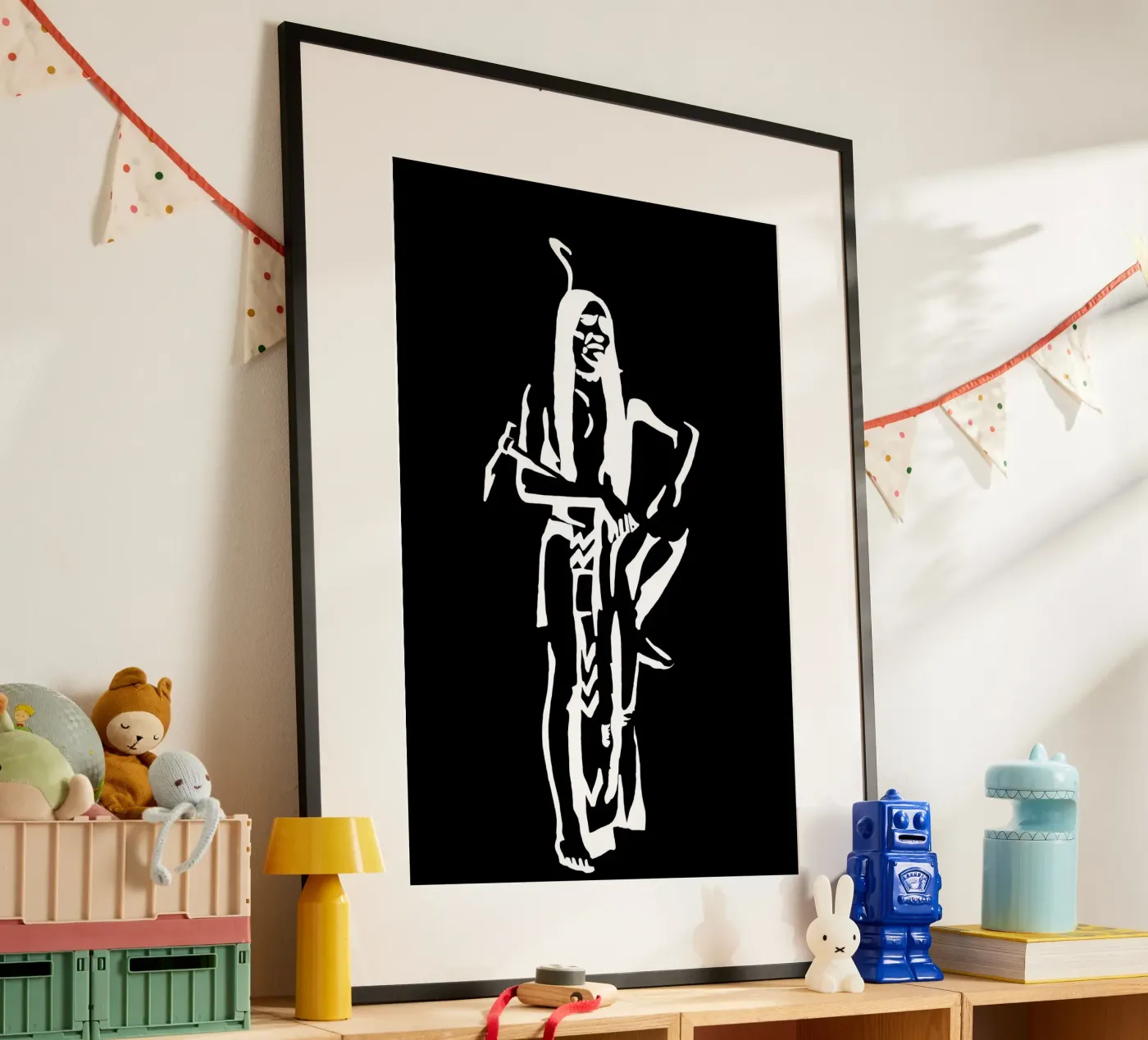 Native american poster by Massimo Frascogna