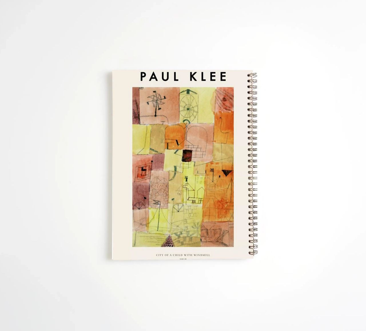Klee - City of a Child with Windmill, 1919 spiral notebook by ARTOTHEK