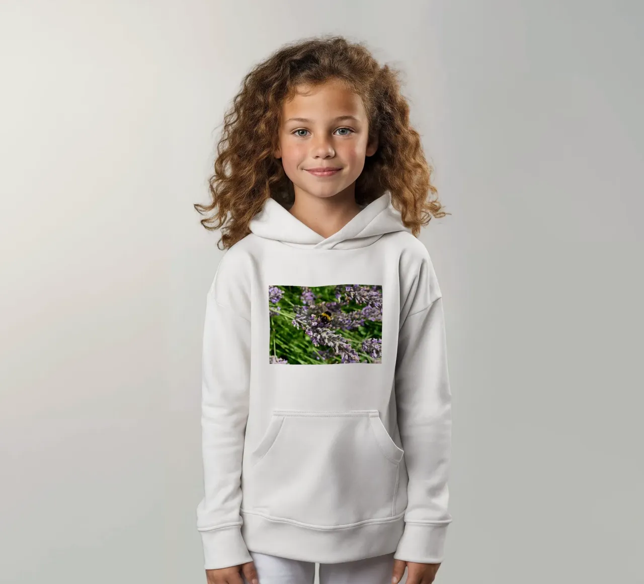 Bee kids hoodie by Massimo Frascogna