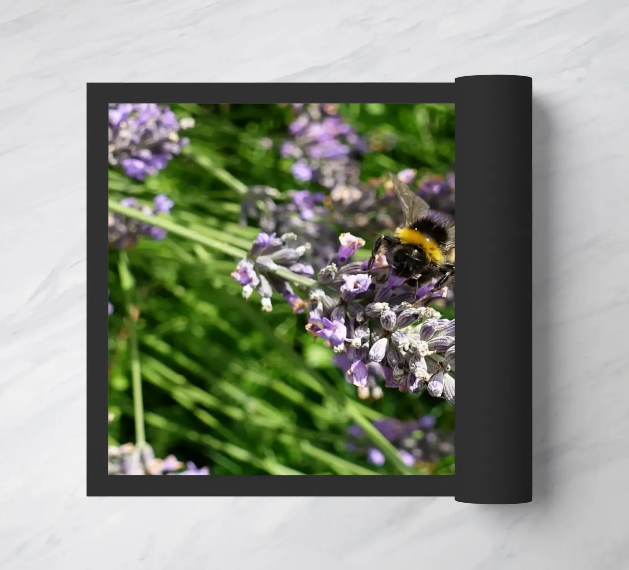 Bee doormat by Massimo Frascogna