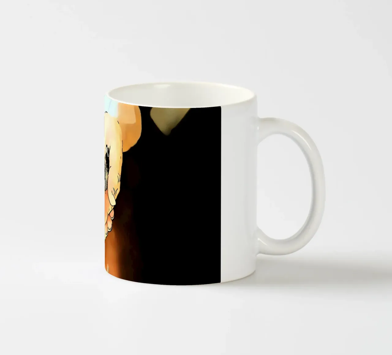 Un uccellino tazza in ceramica da Massimo Frascogna